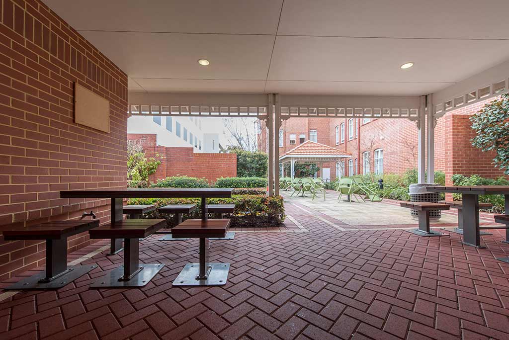 Space to pause between conversations about care.